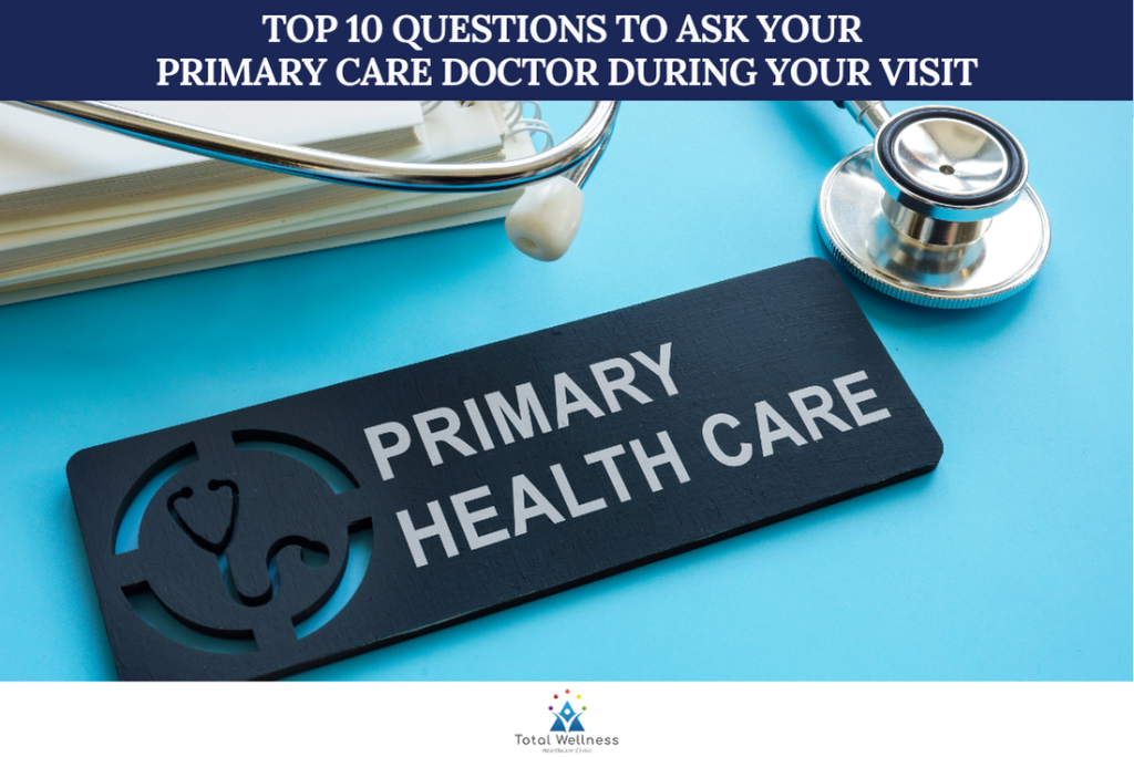 Top 10 Questions to Ask Your Primary Care Doctor During Your Visit Revised
